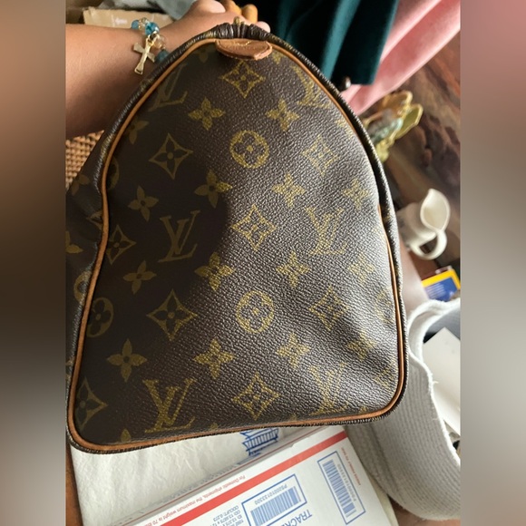 🌺Sale Firm in price only 👏👏👏authentic Vintage Louis Vuitton Speedy 30 - Picture 7 of 10